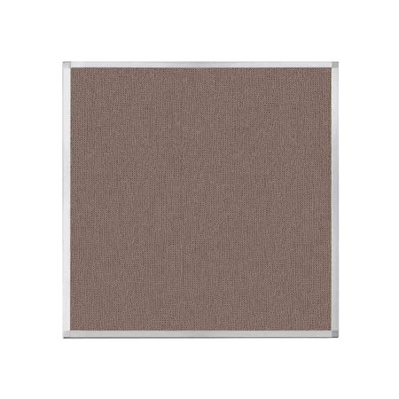 Versare Hush Panel Configurable Cubicle Partition 4' x 4' Latte Fabric 1850413